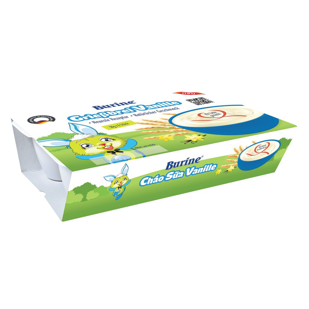 Cháo Sữa Burine Vani Và Bích Quy