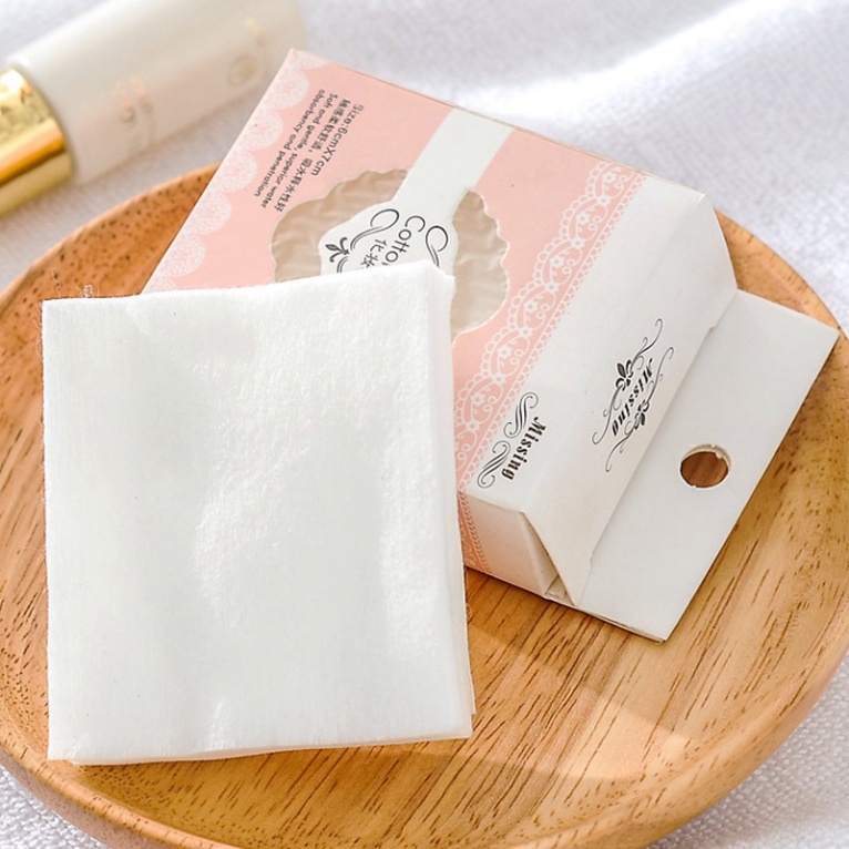 Hộp bông tẩy trang mini 40 miếng ILY