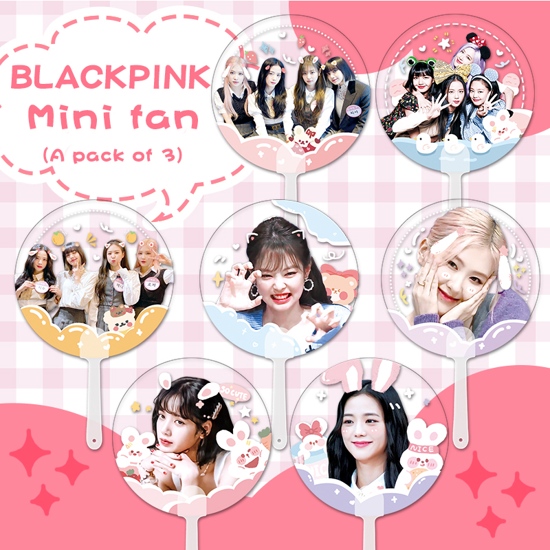 BLACKPINK star around KPOP mini transparent fan Lisa Rosé pendant pendant with the same paragraph should be supported