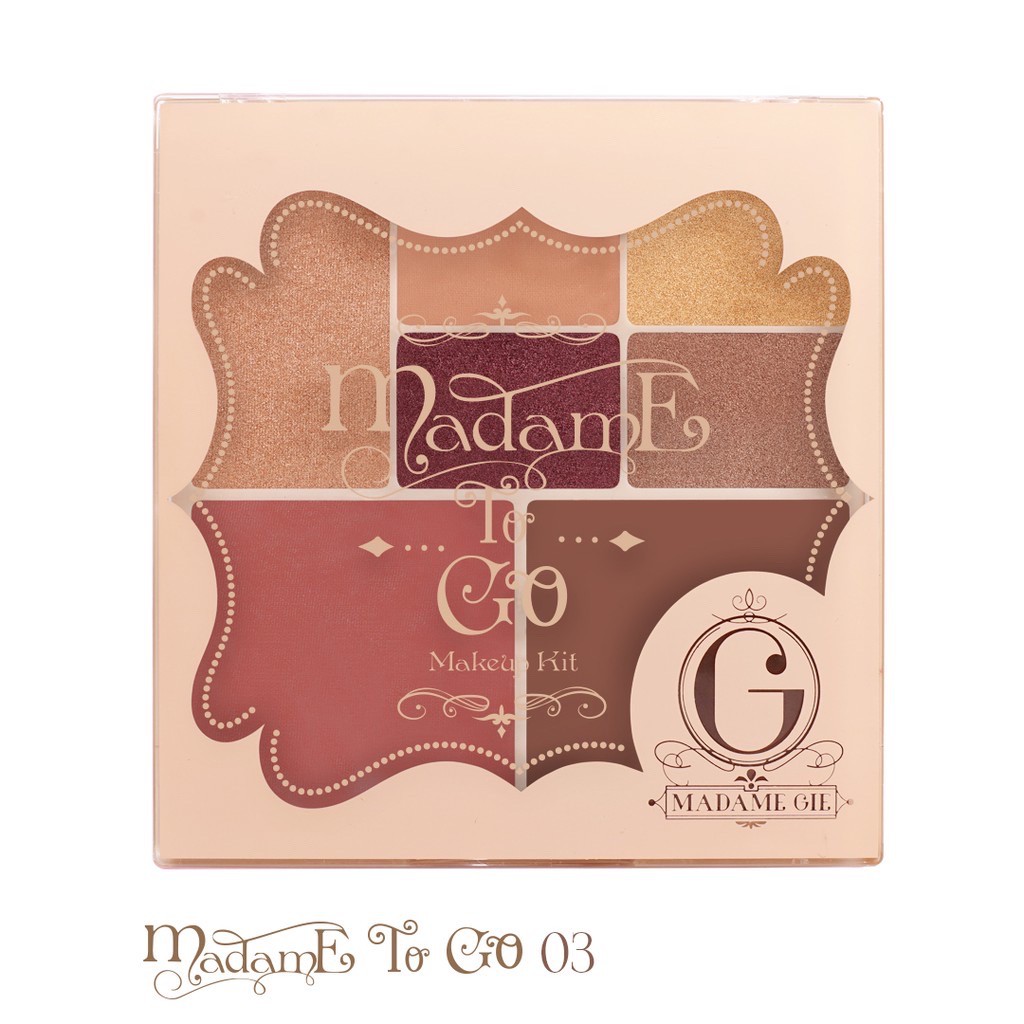 (hàng Mới Về) Bảng Phấn Trang Điểm Madame Gie Madame To Go | BigBuy360 - bigbuy360.vn