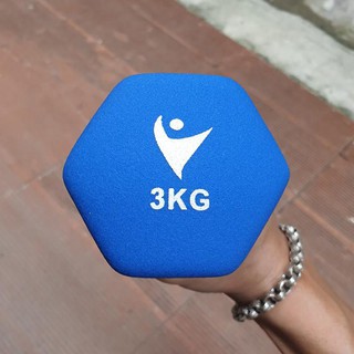 TẠ TAY BỌC CAO SU PRO 3KG