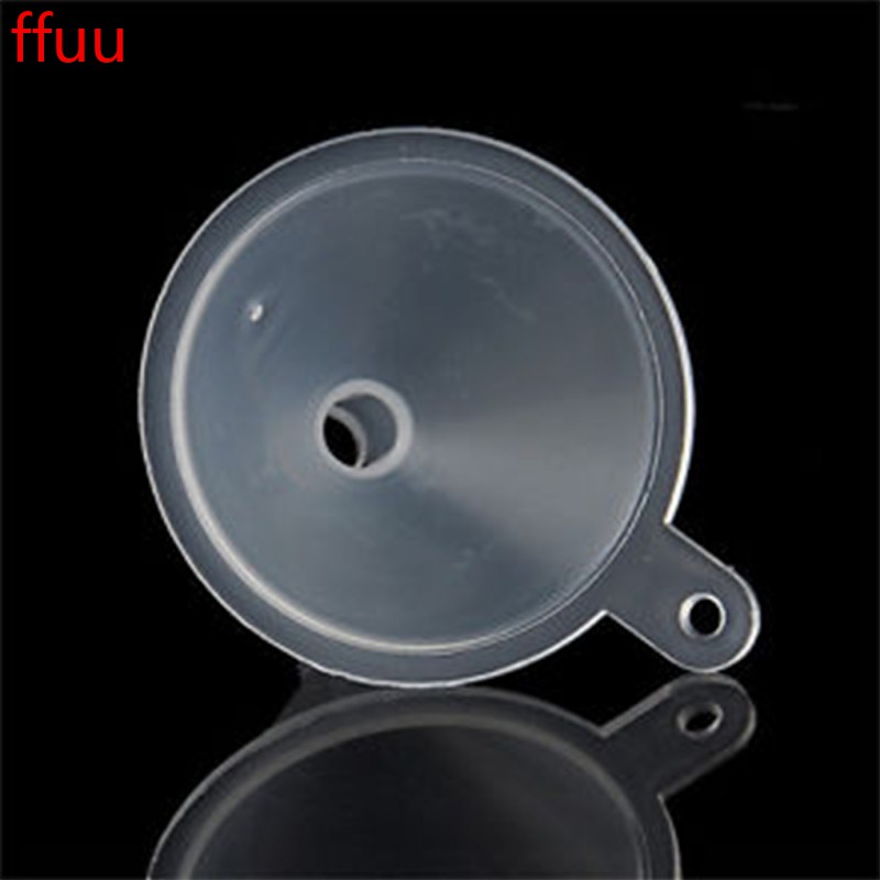 10pcs Small Plastic Mini Bottle for Perfume Diffuser Liquid Oil Funnels Lab