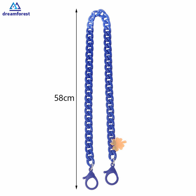 DF (Hàng Mới Về) Dây Đeo Khẩu Trang Hình Lá Chất Liệu Acrylic Tiện Dụng | BigBuy360 - bigbuy360.vn