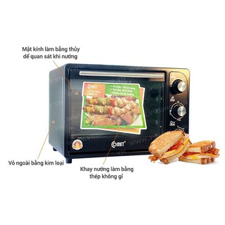 LÒ NƯỚNG ĐIỆN COMET CM6516 - 18 LÍT