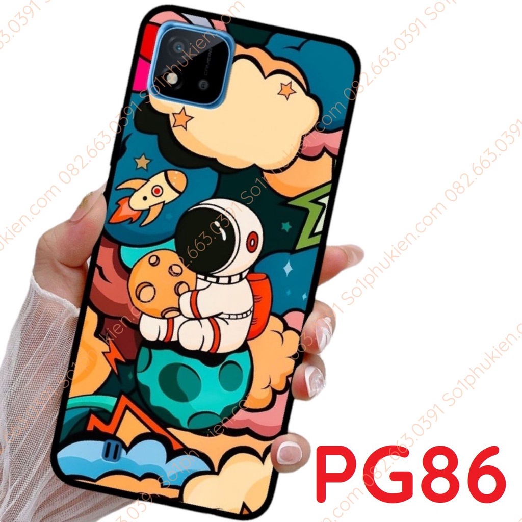 Ốp lưng REALME C11 2020  C11 2021  C12 C15 C20 in hình Astronaut phi hành gia dễ thương, vũ trụ độc đáo