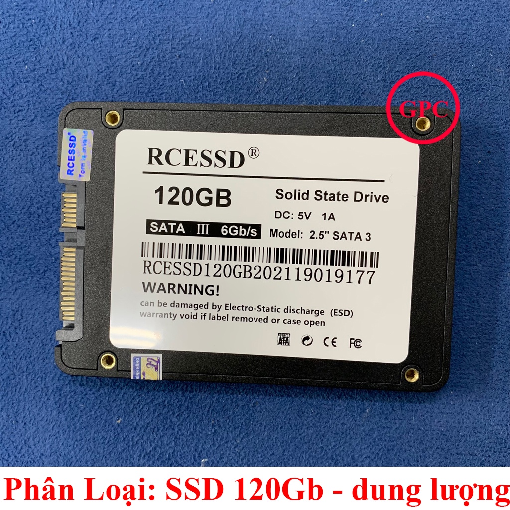 Ổ Cứng SSD 120Gb SATA 3 2.5&quot; RCESSD RCE Bảo hành 36 Tháng