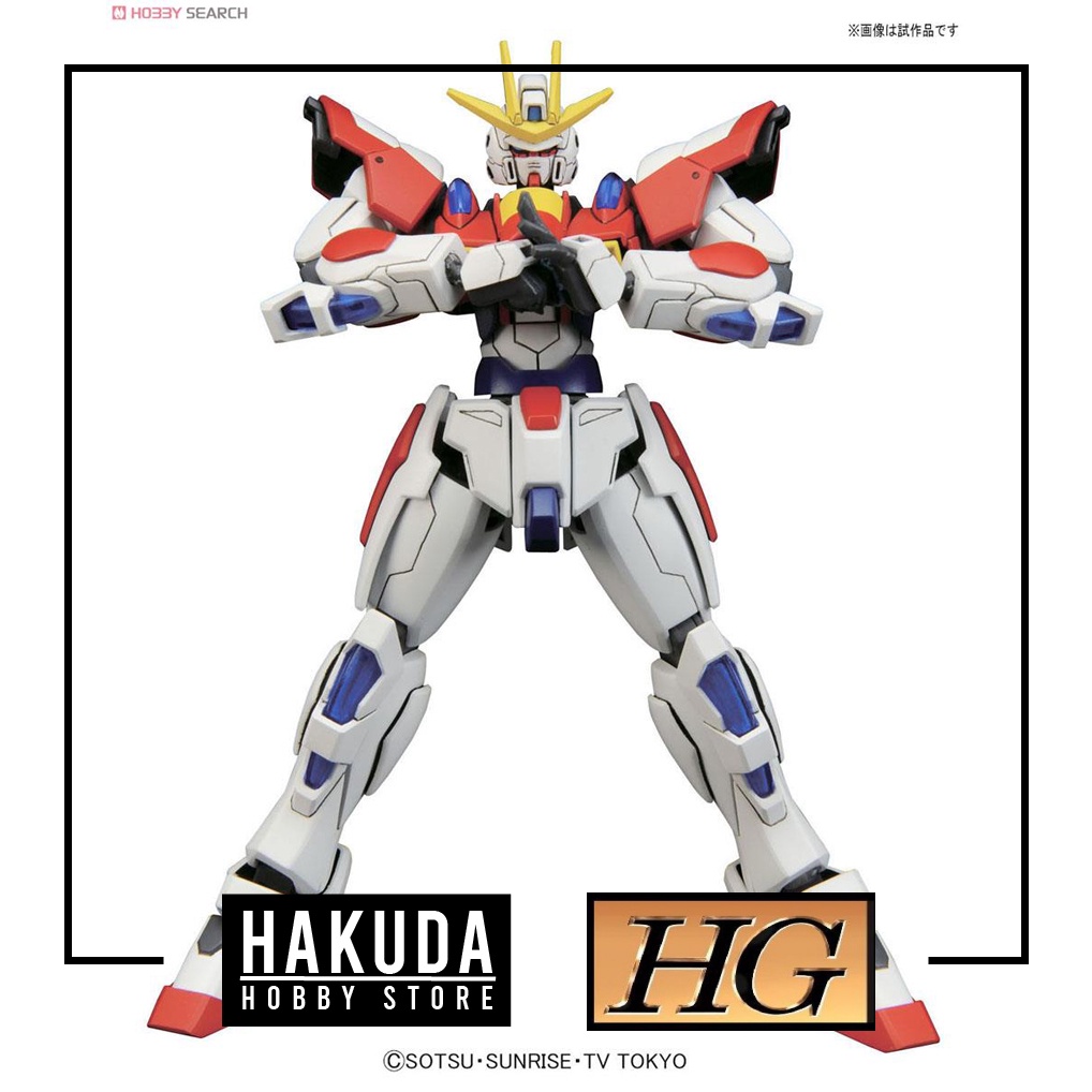 Mô hình HGBF 1/144 HG Build Burning Gundam - Chính hãng Bandai Nhật Bản