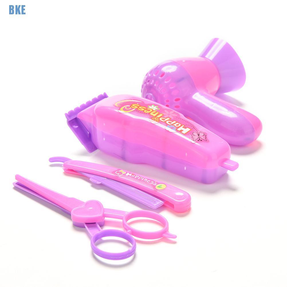 (Hàng Mới Về) Bộ 4 Món Kéo Cắt Tỉa Lông Mày / Tóc Cho Búp Bê Barbie (6Ik)