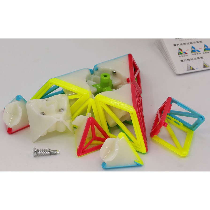 QiYi DNA Pyraminx Rubik Biến Thể 4 Mặt Rubik Tam Giác
