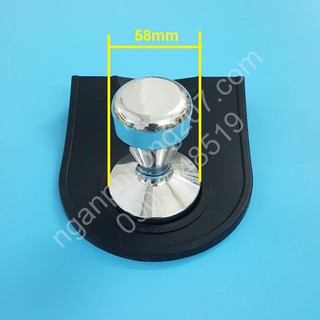 Combo đế cao su lót tamper và tamper 58mm
