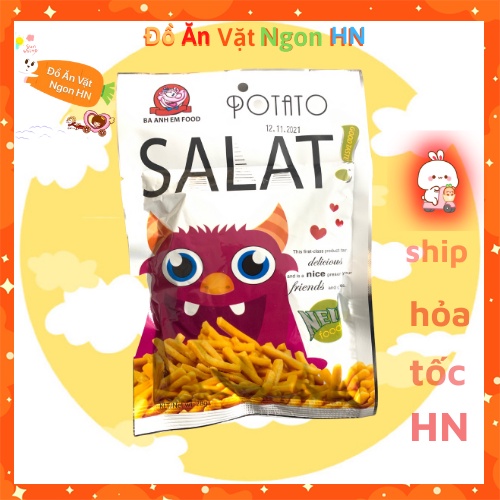 Bim Bim Potato Salat Ba Anh Em Food Đồ Ăn Vặt Ngon Cổng Trường Giá Rẻ