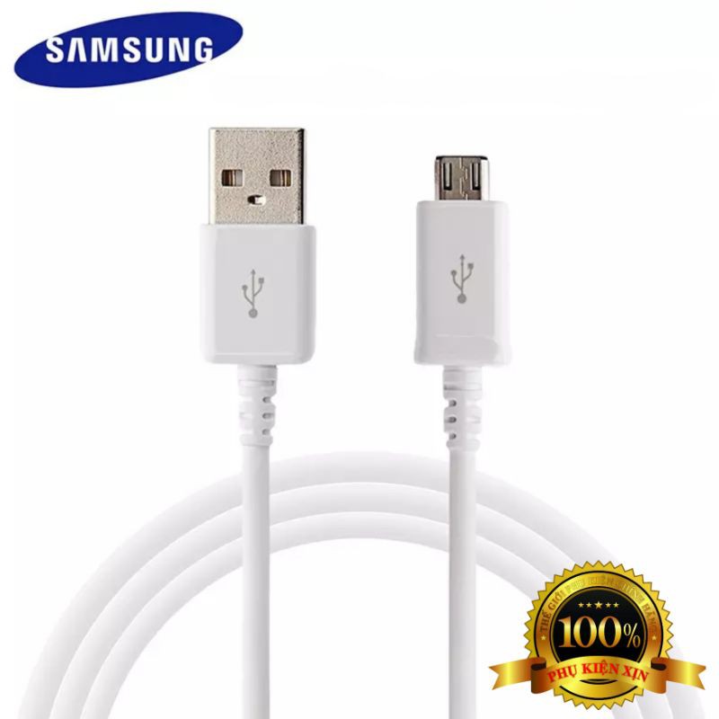 Dây Cáp Sạc Nhanh Samsung Micro USB ( Dài 1,2m) - BH 1 Đổi 1 Chính Hãng