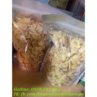 500gr Chuối sấy khô vỡ