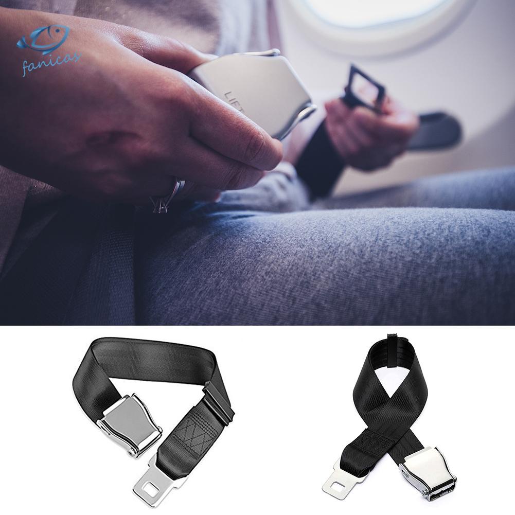 Dây Đai An Toàn Nối Dài Cho Ghế Ngồi Máy Bay Điều Khiển Từ Xa Màu Đen Có Thể Thu Gọn