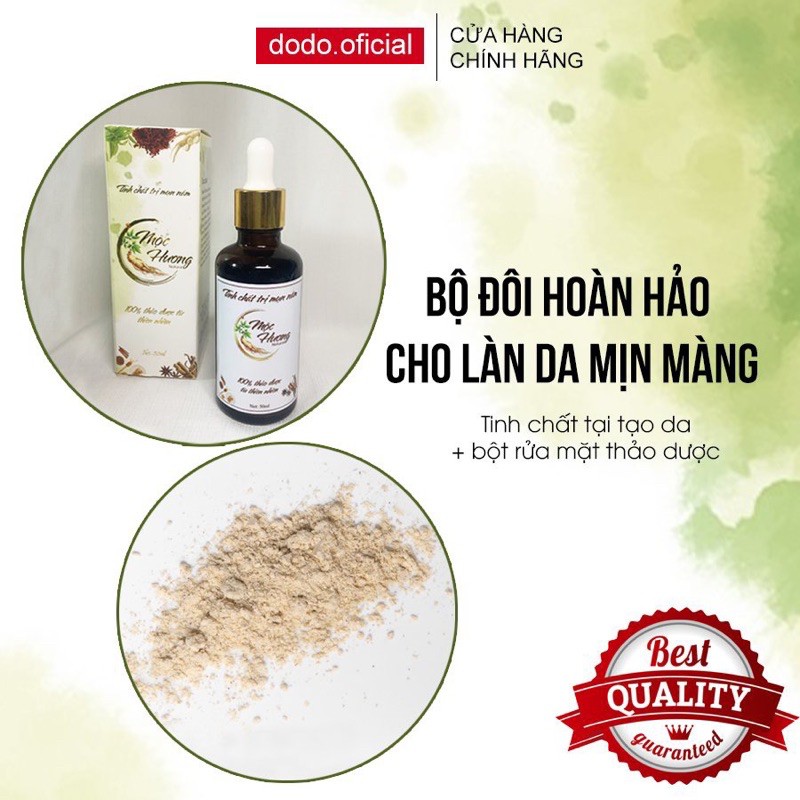 🎉Set tái tạo thần tốc Mộc Hương Natural- cải thiện mụn nám tàn nhang.