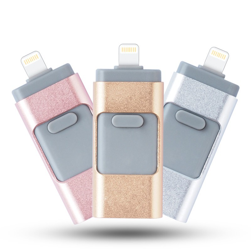 Usb 32Gb Tích Hợp Chức Năng Otg 3 Trong 1 Cho Iphone Ipad Android