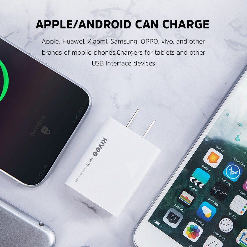 Củ Sạc 22.5W QC3.0 BASIKE AT36D USB iPhone Android phổ thông