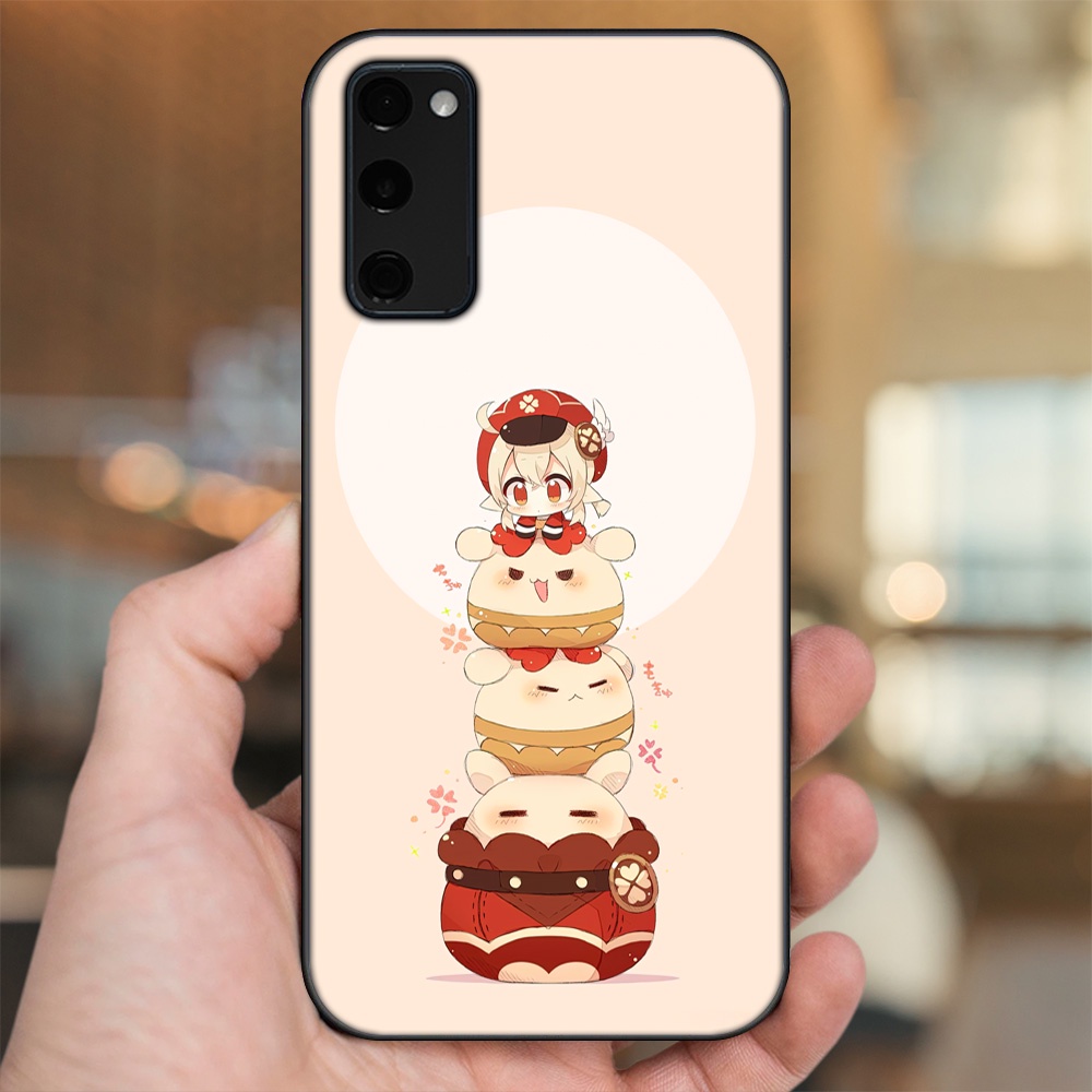 Ốp lưng Samsung S20 FE viền đen in hình Klee Genshin Impact