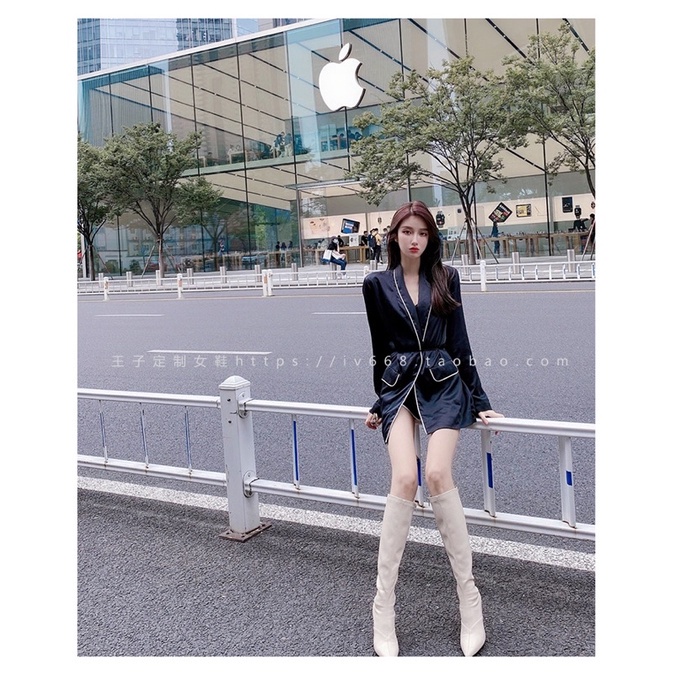 BOOTS DA CỔ CAO ĐẾ CAO GÓT