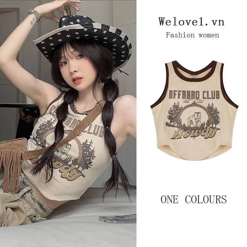 Áo Nữ Không Tay Cổ Chữ I Quyến Rũ Thời Trang