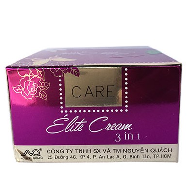 Kem Ngăn Ngừa Mụn Nám Và Tái Tạo Da Elite Cream 3in1 12g