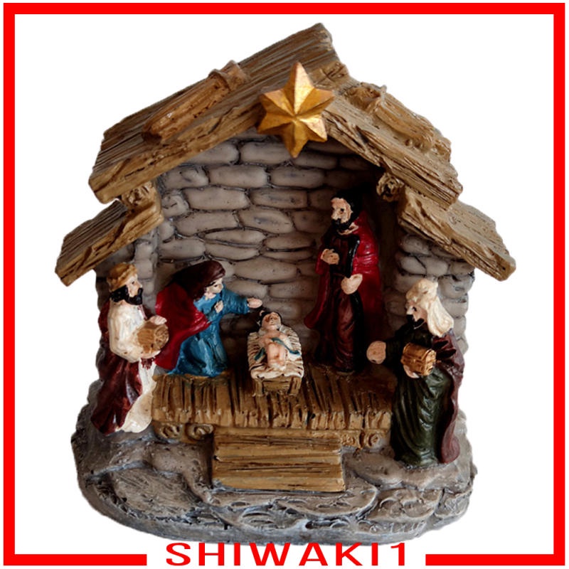 Tượng gia đình Chúa dùng trang trí Giáng sinh cho nội thất gia đình