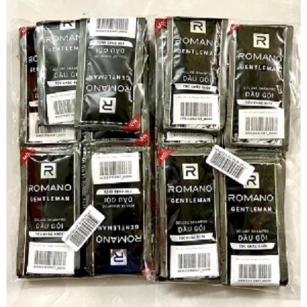 12 Gói Dầu Gội Đầu Dành Cho Nam Romano