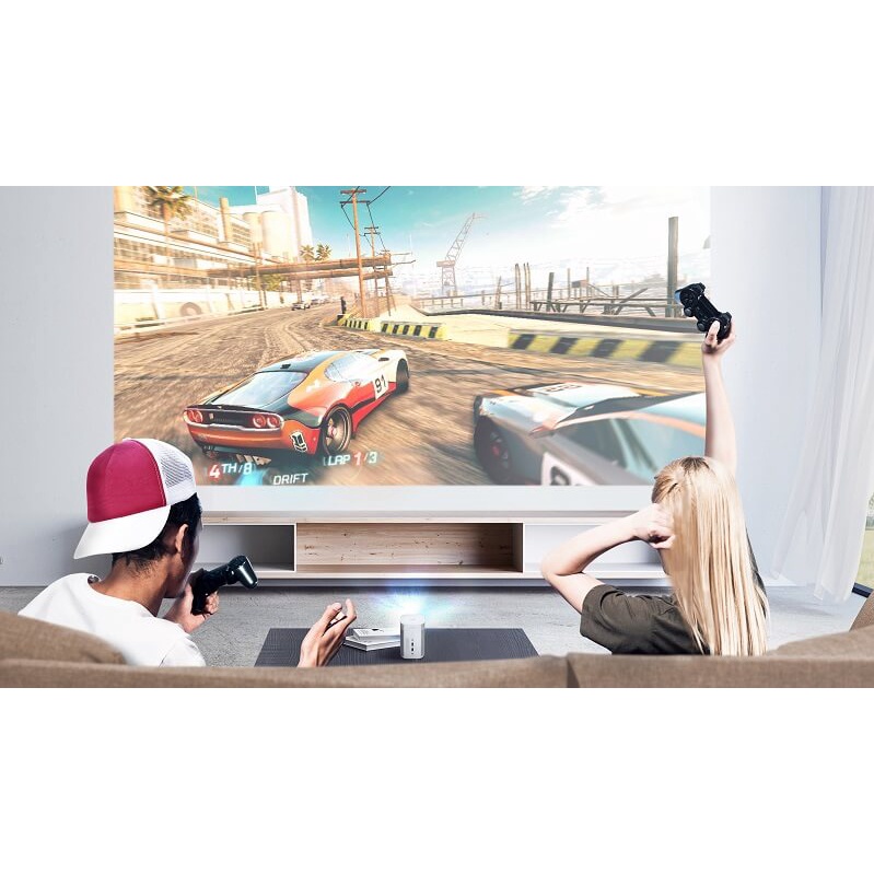 XGiMi MoGo Pro Máy Chiếu Chính Hãng Bản Quốc Tế | tích hợp loa Harman/Kardon/Google assitant