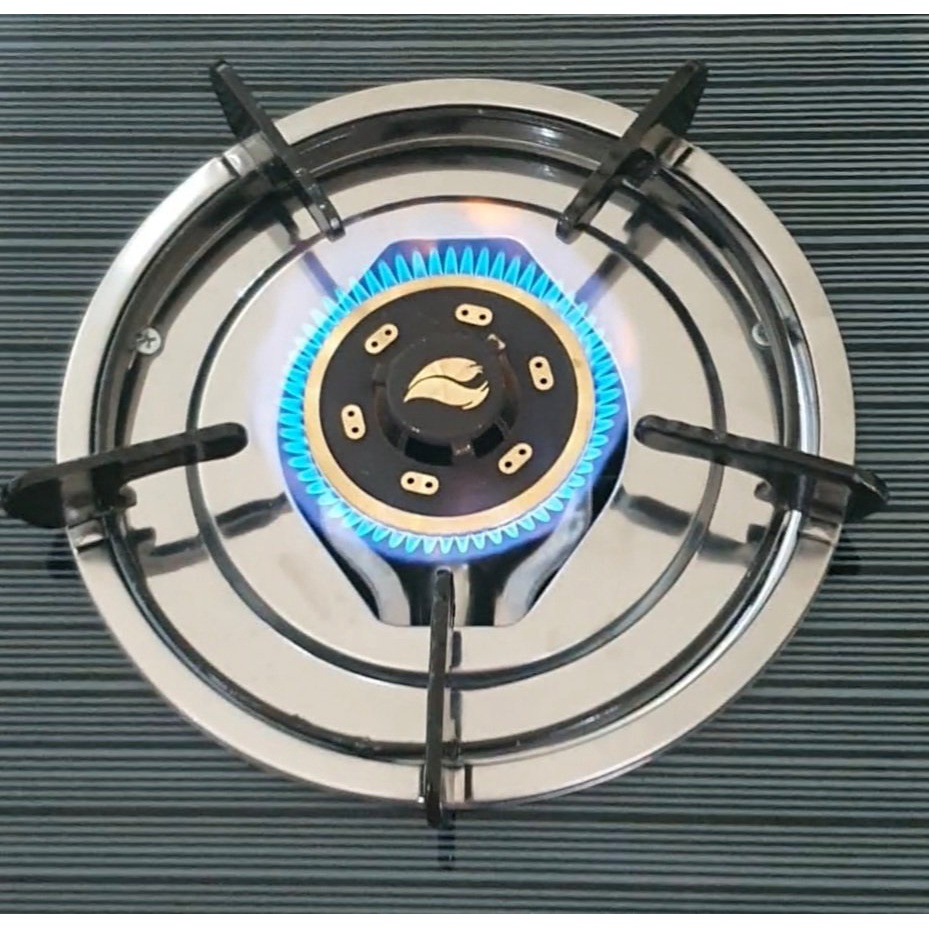 Bêp gas đơn IKURA - Chính hãng  - Đầu đốt hoa sen bằng đồng phi 78