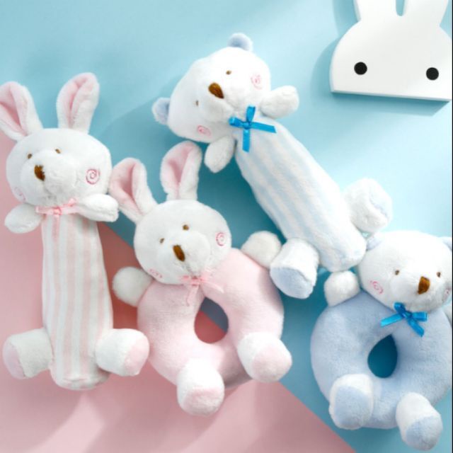 Bộ đồ chơi xúc xắc 9 món cho bé GORYEO BABY, set lúc lắc gấu phát triển trí tuệ - Monnie Kids