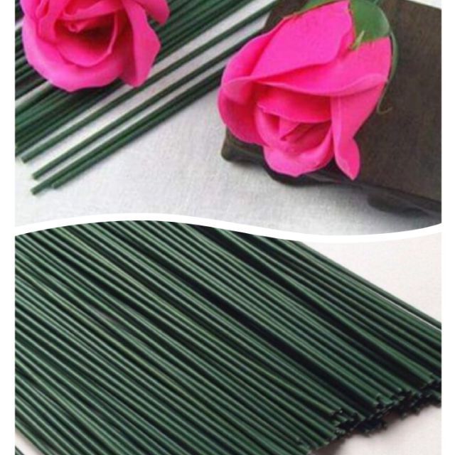 Sét 10 kẽm cành làm hoa dài 40, 80cm