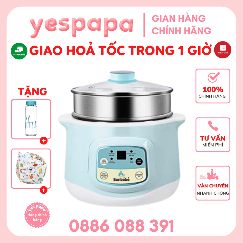 Nồi hầm cách thủy thông minh 5IN1 Bonbebe bb31