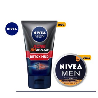 COMBO 4 Bộ đôi NIVEA MEN chăm sóc da cho nam