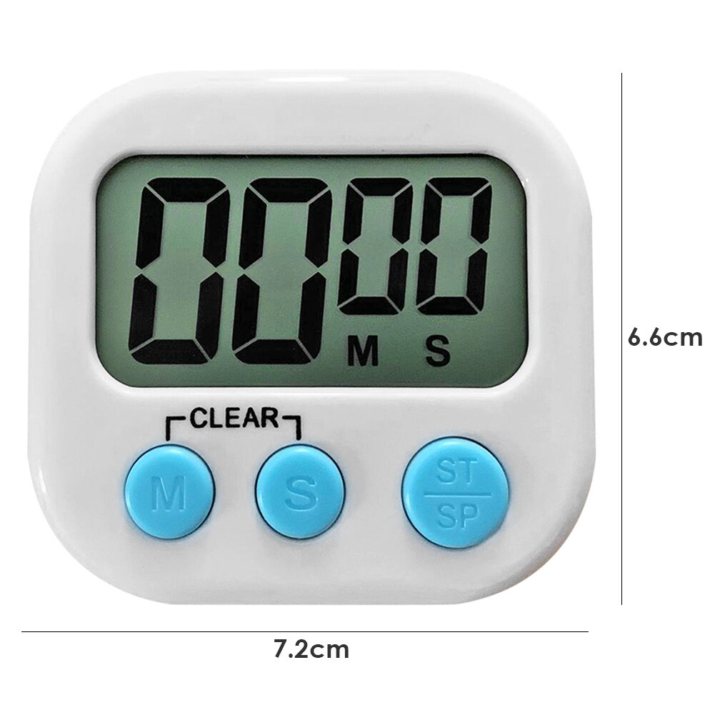 ĐỒNG HỒ ĐIỆN TỬ MINI ELECTRONIC TIMER JS-118 GỒM 3 NÚT CHỨC NĂNG ĐẾM NGƯỢC XUÔI THỜI GIAN, HẸN GIỜ CÓ GIÁ ĐỠ VÀ NAM CHÂM