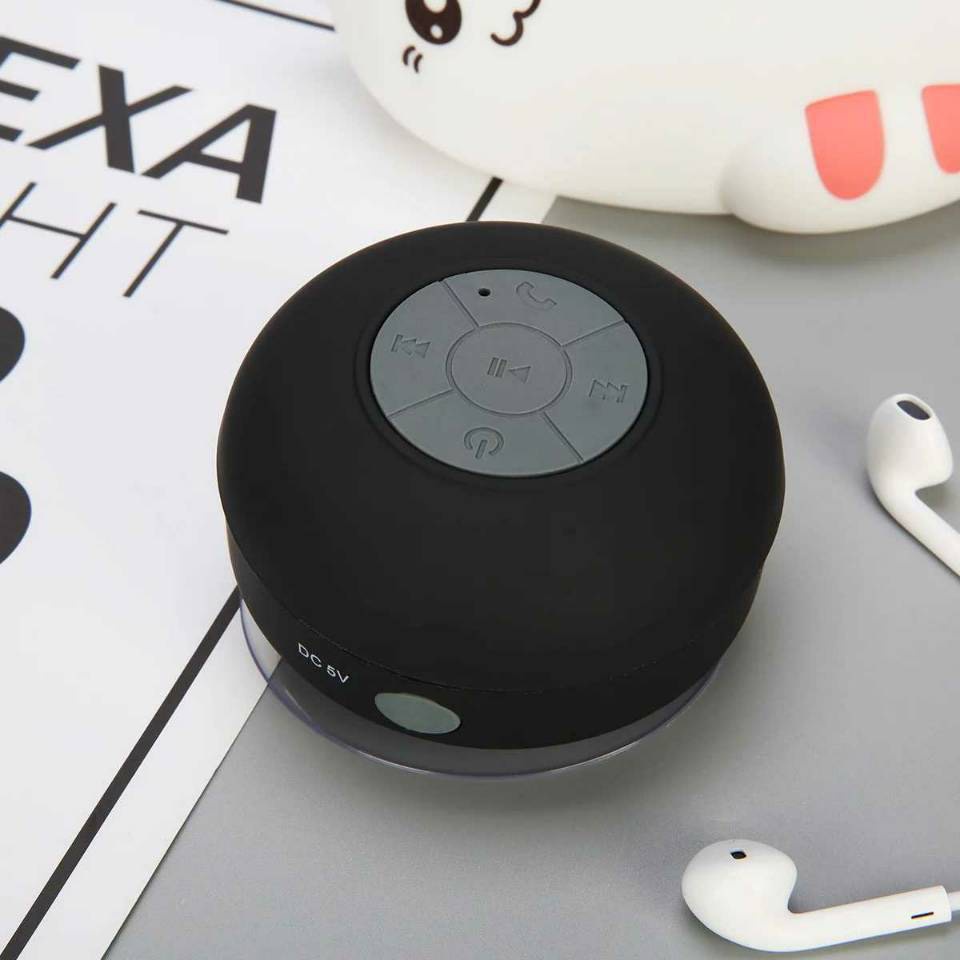 Loa Bluetooth Không Dây Mini Cute Sticker Dán Dễ Thương Chống Nước, Gắn Tường Nhà Tắm, Giá Đỡ Điện Thoại - Otis Shop