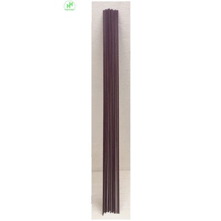 30 Que Thép Chống Lan Bọc Nhựa Màu Nâu Dài 80cm