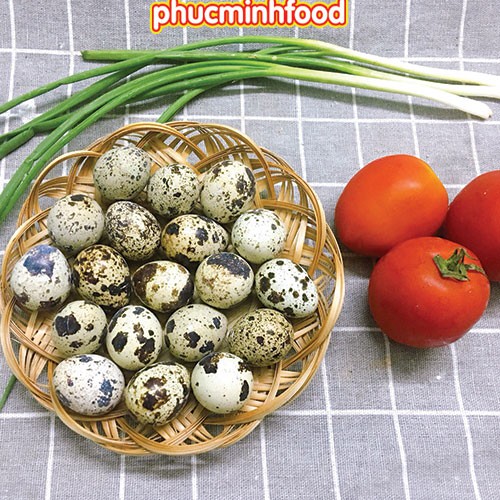 Trứng cút tươi vỉ 30 trứng