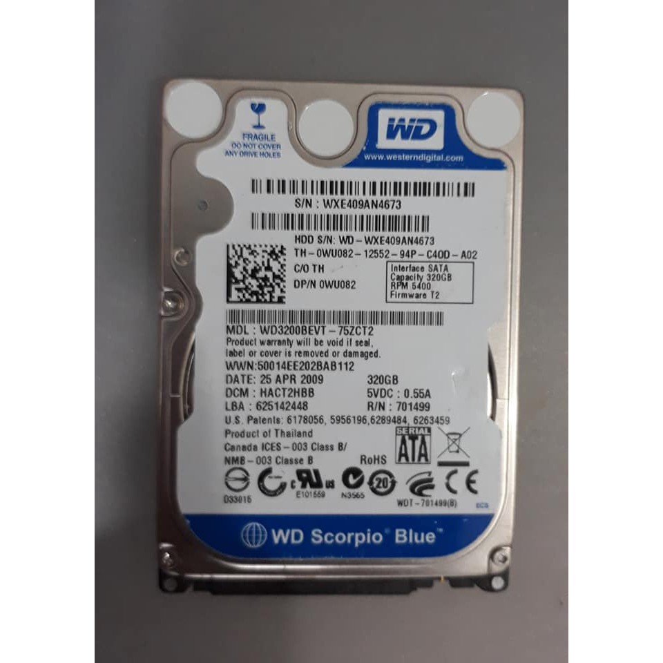 Ổ Cứng Laptop 320gb Sata | BigBuy360 - bigbuy360.vn