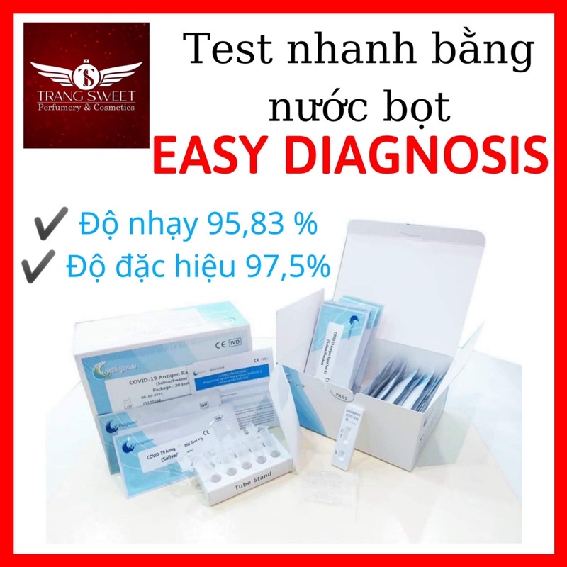 Kit test Covid bằng nước bọt tại nhà