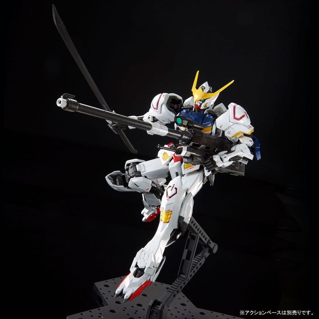 [Freeship - Có sẵn] Mô Hình Lắp Ráp MG Barbatos Titanium Finish The Gundam Base Limited 1/100 Bandai Master Grade