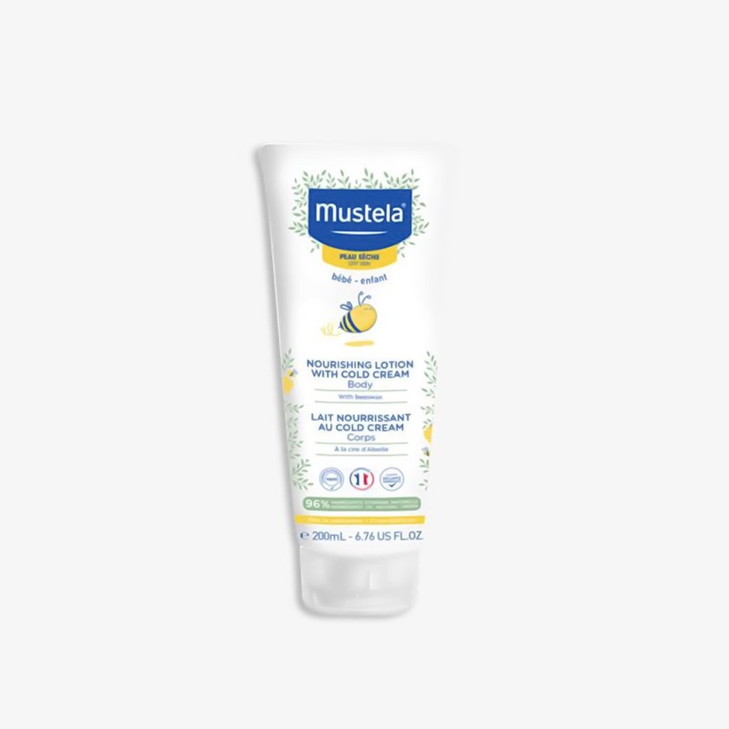 Sữa Dưỡng Da Toàn Thân Cho Trẻ Sơ Sinh & Em Bé Da Khô Mustela 200ml