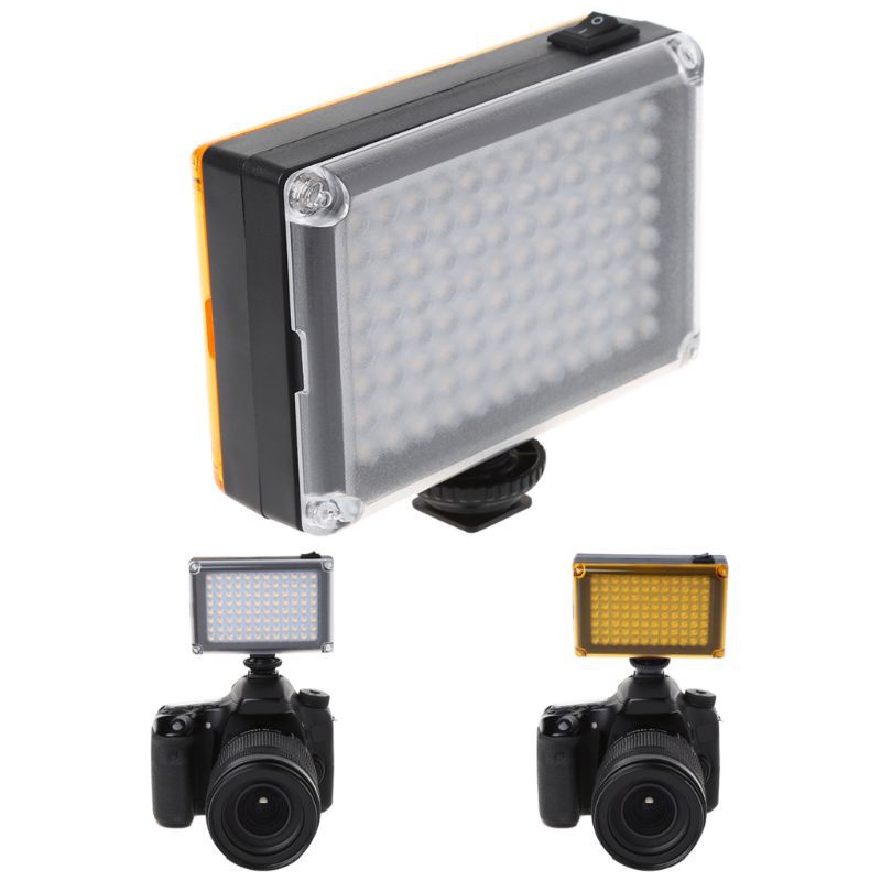 ❅Đèn Led Hỗ Trợ Quay Phim Dvft-96 Cho Máy Ảnh Canon Nikon Minolta