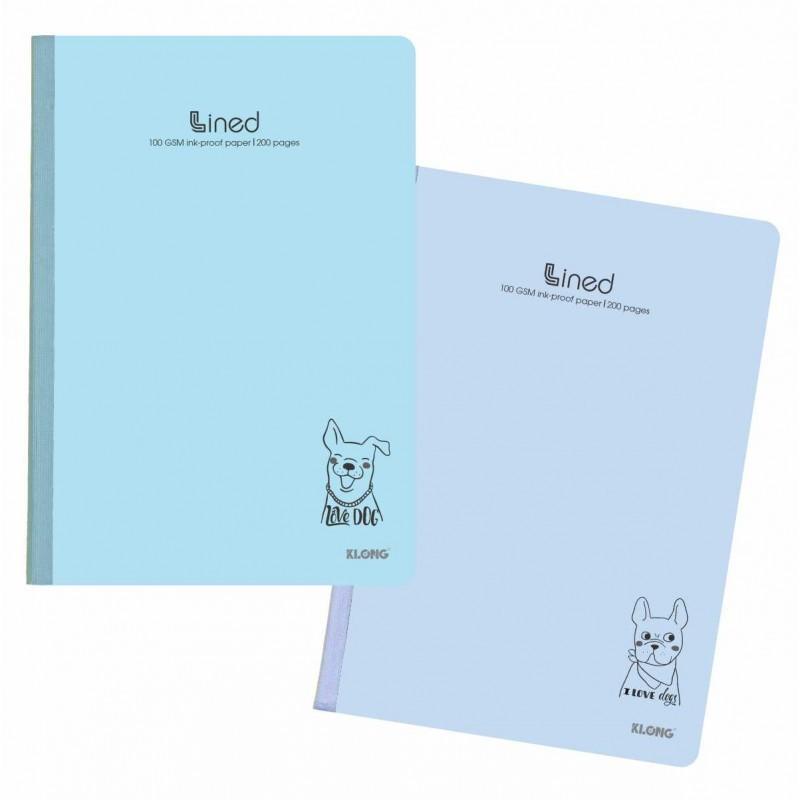 Vở Kẻ Ngang 200 Trang 100GSM Klong Nhà Cam