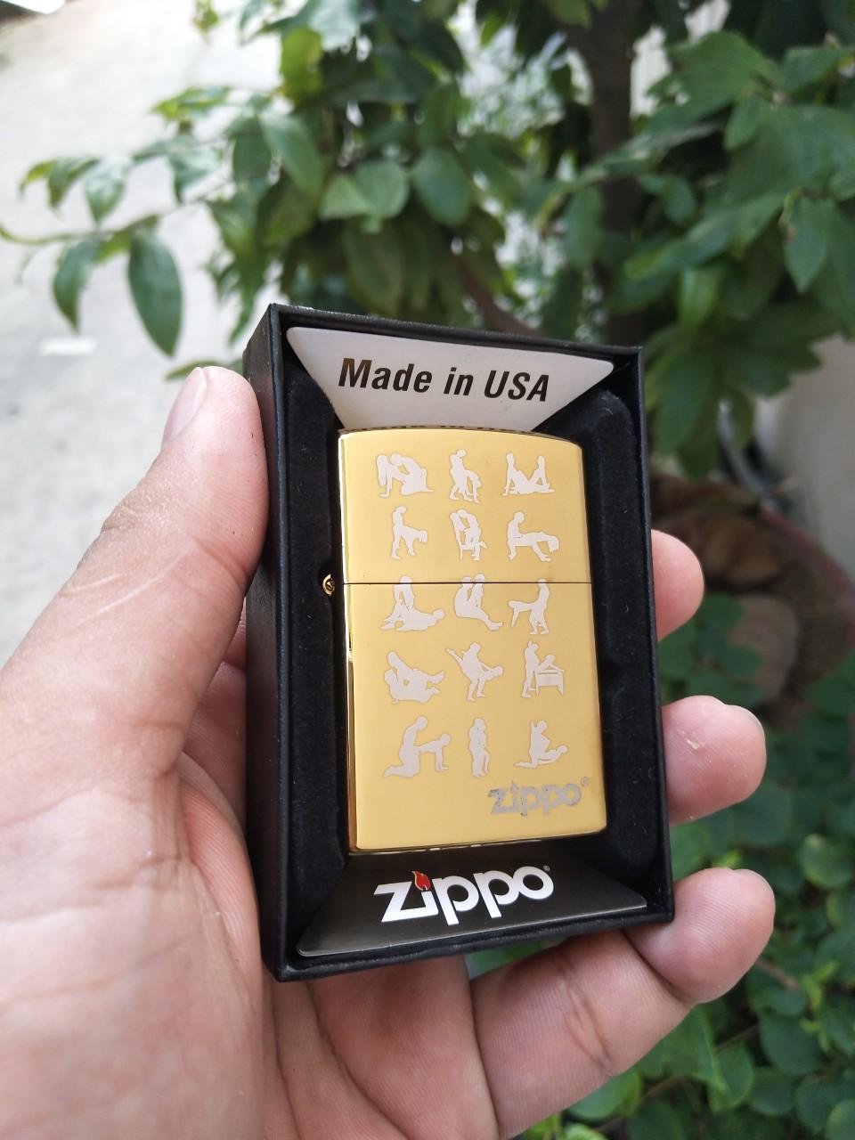 Vỏ Zippo USA Khắc 30 Sắc Thái