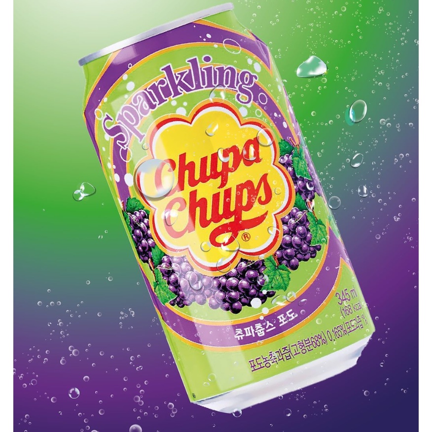 Nước Ngọt Có Gas Sparkling Chupa Chups 345ml