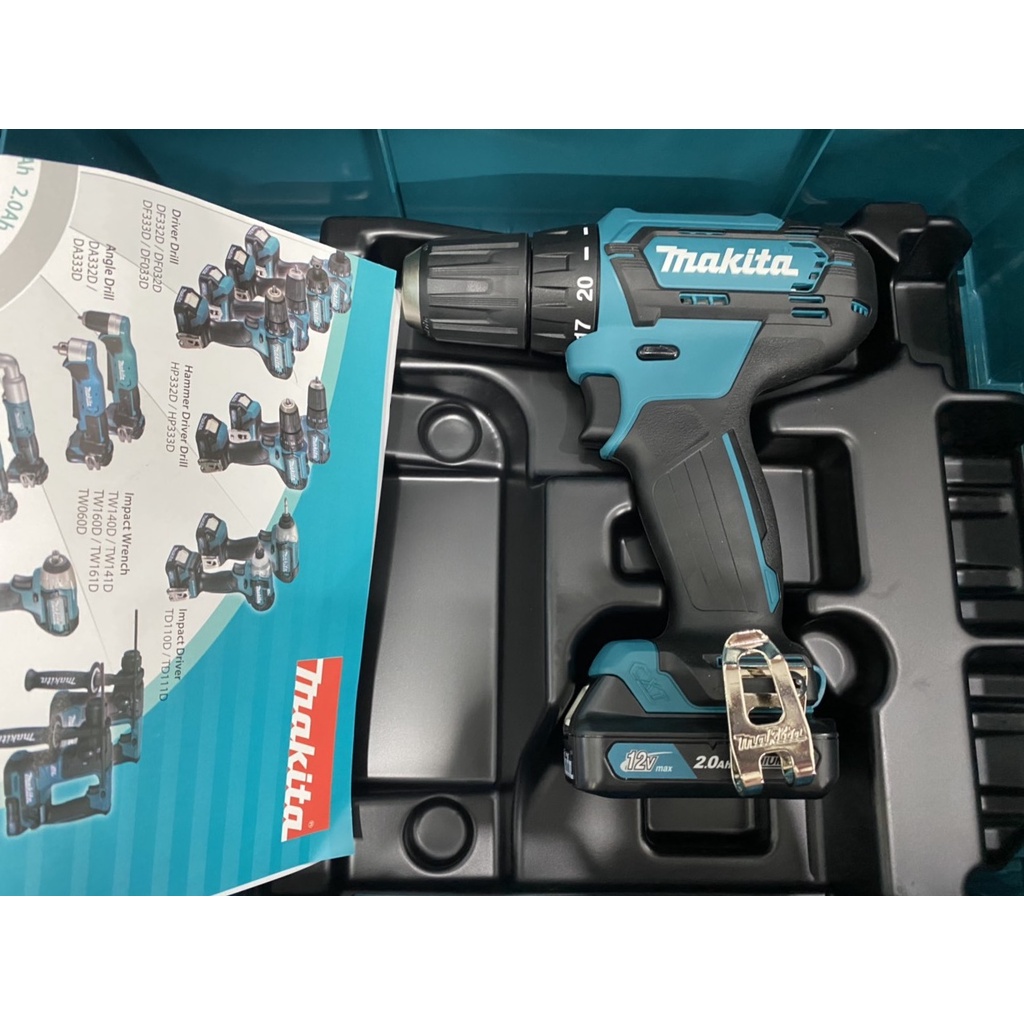 Máy khoan vặn vít dùng pin 12V Makita DF333D.  BN.