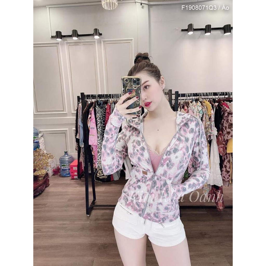 Áo khoác nón thun tăm siêu co giãn loang màu! | BigBuy360 - bigbuy360.vn