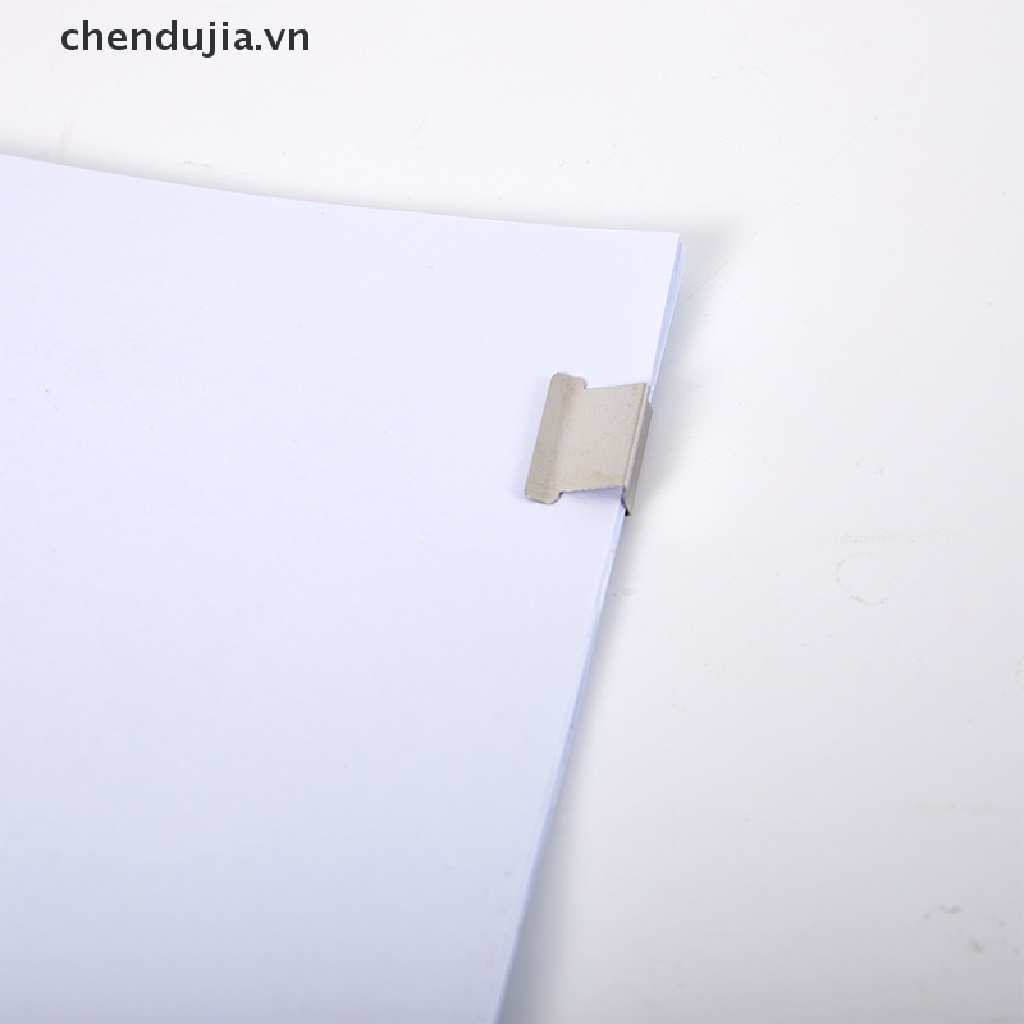 Kẹp bấm giấy bằng kim loại/ 50 Kim ghim tiện dụng