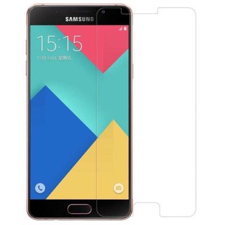 Kính cường lực 2.5d sam sung a9 2016/a9 pro trong suốt mài cạnh tặng kèm giấy lau