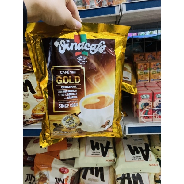 Cà Phê Sữa Hoà Tan Vinacafe' 3 Trong 1 Bịch 24 gói x 20g